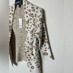 Subrina Lauren printed cardigan sweater